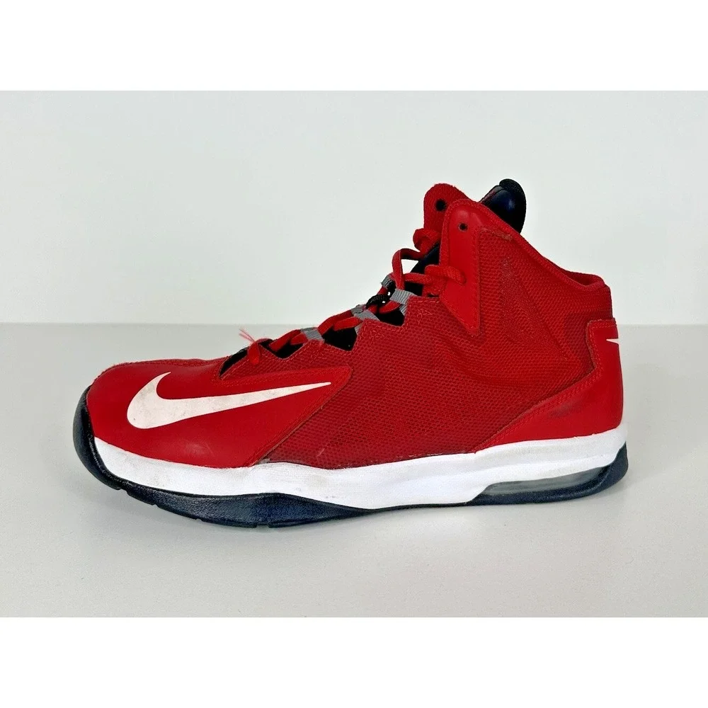 Nike Air Max Stutter Step 2 Red White‎ Size 6 Youth Basketball Shoes 653754-600